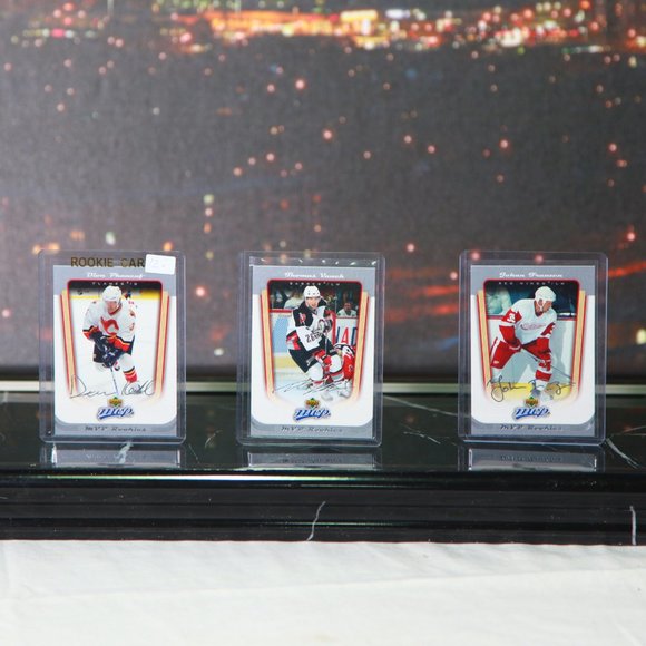 Vintage MVP Rookie Cards of Phaneuf, Vanek and Franzen Rookie Cards 2005/06 - Picture 1 of 2